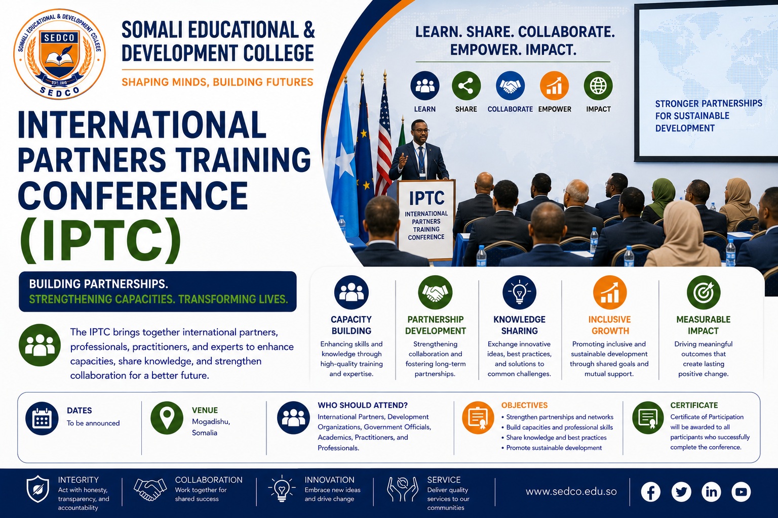 International Partners Training Conference (IPTC)