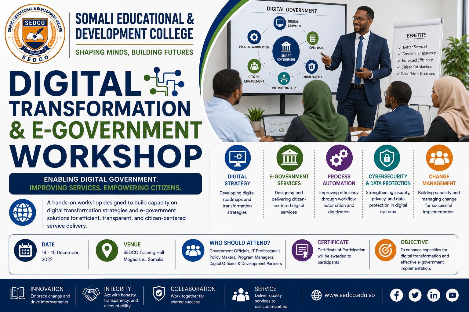 Digital Transformation & E-Government Workshop