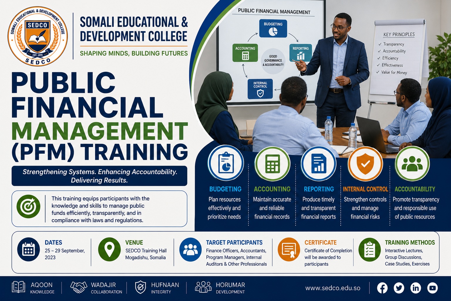 Public Financial Management (PFM) Training
